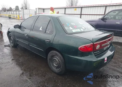 2003 Chevrolet Cavalier from USA, damaged, VIN 1G1JC52F837133913
